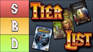 Ranking EVERY World Of Warcraft Expansion  WoW Tier List [upl. by Thetes740]