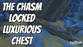 The Chasm Locked Luxurious Chest  Genshin Impact [upl. by Lally]