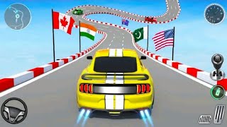 Muscle Car Stunt Games 💥🚗  US Muscle Crazy Ramp Stunt  Gameplay 141  Android GamePlay [upl. by Elery]