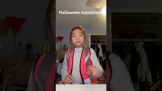 Happy halloween transition skincare makeup [upl. by Jobi]