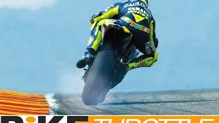 Greatest MotoGP Slides In History Valentino Rossi CRAZY Drifts DriveTribe [upl. by Odiug]