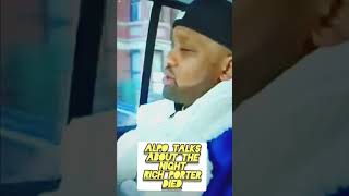 Alpo talks about the night rich porter died youtube alpo harlem richporter [upl. by Pihc]