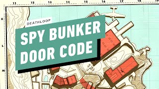 Deathloop Walkthrough  Spy Archives Door Code Fristad Rock Beach Bunker [upl. by Kobi]