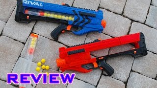 REVIEW Nerf Rival Zeus MXV1200 Unboxing Review amp Firing Test [upl. by Smoot953]