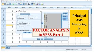 Factor Analysis of Likert Scale Data in SPSS Part 1  Concepts Explained [upl. by Hallagan]