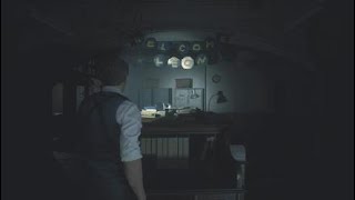 RESIDENT EVIL 2 Remake  SENHAS CADEADOS MESA DO LEON Leons Desk Code [upl. by Hermon]