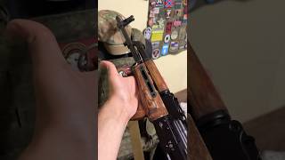 Деревянное цевьё АК с Mlok  Спасибо SEVERSK  GUN ASMR пушкиВО Калаш Kalashnikov Mlok [upl. by Enecnarf]