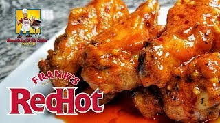 Buffalo Wings  Airfried Chicken Wings  Hot Wings [upl. by Sucramaj912]