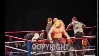 Rare Triple H saves Stone Cold Steve Austin from a Fan [upl. by Martelle332]