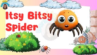 Nursery Rhymes Incy Wincy Spider  Poem  Rhymes for kids Kids Song  Incy wincy spider [upl. by Shewmaker]