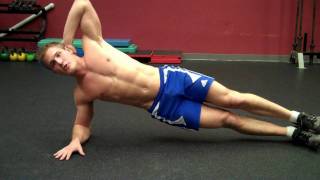 How To Side Oblique Crunch [upl. by Sunev]