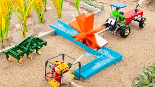 Top most creative Diy mini tractor videos of farm machinery  Homemade tractor to irrigate fields [upl. by Alledi]