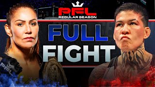 Featherweight Champion Showdown  Cris Cyborg v Larissa Pacheco  Full Fight  Battle Of The Giants [upl. by Dunlavy742]