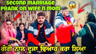 SECOND MARRIAGE PRANK ON WIFE AND MOM0300 Ale [upl. by Esmerolda]