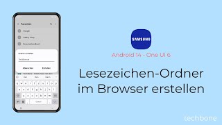 LesezeichenOrdner im Browser erstellen Samsung Internet [upl. by Eicyak]