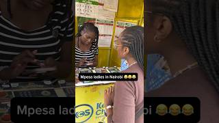 MPESA LADIES PURPOSELY EMBARRASSING YOU 🤕🤕🤣🤣🤣🤣 fyp funny comedy style bag fashion [upl. by Parfitt]