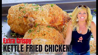 The CRISPIEST fried chicken that is NOT fried [upl. by Yllor]