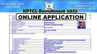 KPTCL online application 2022 How to apply Kptcl application 2022 SUNELECTRICAL  ಕನ್ನಡ [upl. by Bartolemo]