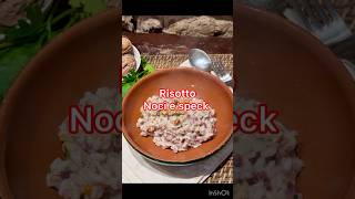 RISOTTO NOCI E SPECK AFFUMICATO ottimo ricette food perte cucinaitaliana risottorecipe speck [upl. by Nudnarb269]