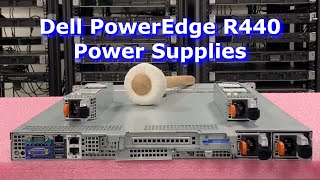 Dell PowerEdge R440 Power Supplies Overview  Power Supplies Options  How to Install Hot swap PSU [upl. by Emmott89]