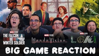 quotBIG GAME SPOTquot  MARVEL STUDIOS  Disney TRAILER REACTION  MAJELIV [upl. by Drofnelg]