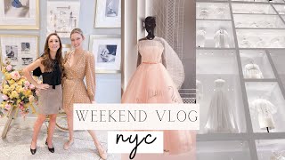 VLOG  DIOR Exhibit at the Brooklyn Museum Chanel Store Sant Ambrose Cafe Weekend in NYC [upl. by Jyoti848]