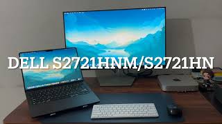 Best Budget Monitor 2024 Dell S2721hnm 27 Inch IPS Review amp Unboxing [upl. by Neened]