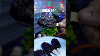 🌀 Homemade choco bar 🍧 Ice cream recipe icecream chocobar chocobarrecipe shorts [upl. by Marve]