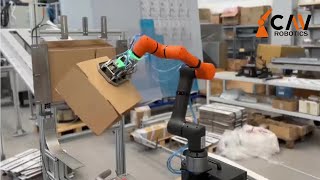 Formado de Cajas con Robot Colaborativo [upl. by Castra]