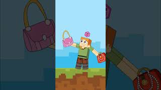 Baby Villager Chooses the Best Parent  Minecraft Animation  Pixel Punchlines Minecraft shorts [upl. by Leumhs]