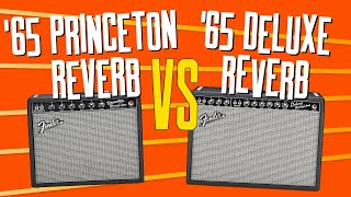 Fender ’65 Deluxe Reverb Vs ’65 Princeton Reverb Guitar Amps That Pedal Show [upl. by Rutger152]