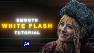 Smooth White Flash  After Effects Tutorial [upl. by Aned]