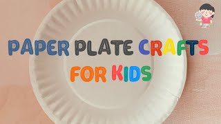 SPRING CRAFTS FOR KIDS  PAPER PLATE CRAFT IDEAS for KIDS  DIY PAPER PLATE FLOWER [upl. by Tsirc172]