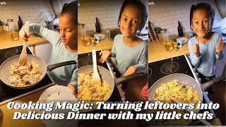 Creative Cooking Leftovers Transformed by Young Chefs  delicious Dinner  Momlife [upl. by Anahoj]