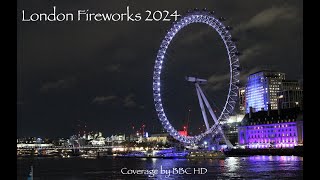 London Fireworks 2024 [upl. by Harriman]