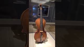 Violins of Hope at the Virginia Museum of History and Culture shorts [upl. by Esiouqrut]