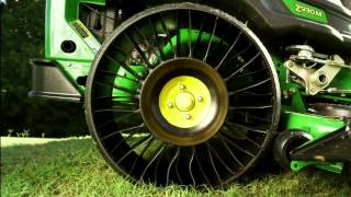 The MICHELIN® X® TWEEL® Turf Airless Radial Tire  John Deere ZTrak™ 900 Series Mowers [upl. by Leese920]