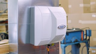 Installing AprilAire Automatic Fan Powered Humidifier Model 700 [upl. by Atiuqehs]