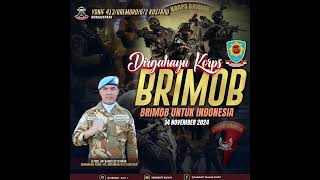 DIRGAHAYU KORPS BRIMOB 14 NOV 2024 [upl. by Toms]