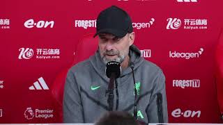 Notts Forest v Liverpool  postmatch press conference [upl. by Yeltnarb]