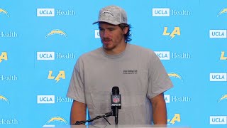 Justin Herbert Postgame Press Conference vs Titans  LA Chargers [upl. by Attenauqa542]