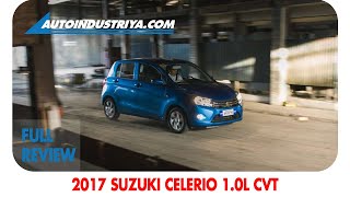 2017 Suzuki Celerio 10L CVT  Full Review [upl. by Hidie]