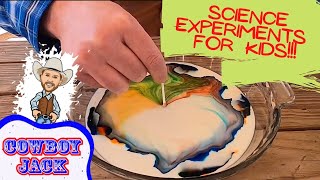 Science Experiments and Shapes for Kids  Cowboy Jack  Educational Videos for Kids [upl. by Anissej]