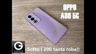 Oppo A80 5G sotto i 200 il migliore [upl. by Riggs]