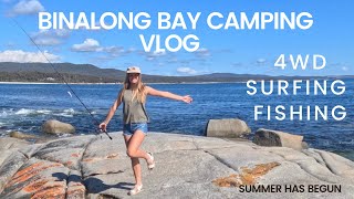 4WD surfing and camping binalong bay [upl. by Neztnaj]