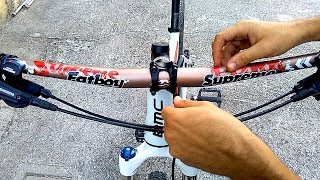 Sostituzione Manubrio Mountain Bike [upl. by Stuckey]