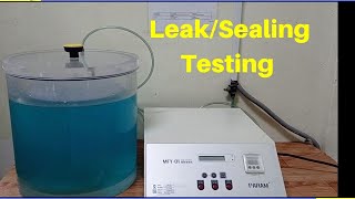 Leak Test in pharma and food Leak Test Apparatus MFY01 Leak Tester Leak Test Blistering [upl. by Enelrac]