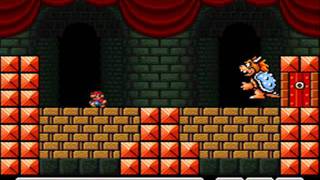 SMB3 for Super Mario AllStars Custom Level 13  Bowsers Castle [upl. by Yunick450]