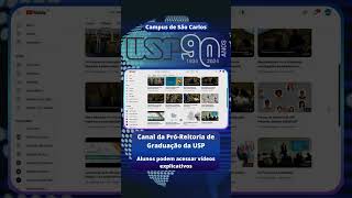 Canal da PróReitoria de Graduação da USP ProReitoriadeGraduacaoUSP [upl. by Esiuole]