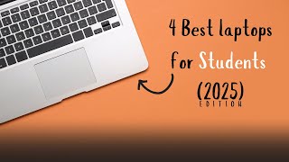 4 Best laptops for Students under 500  2025 edition [upl. by Auohp252]